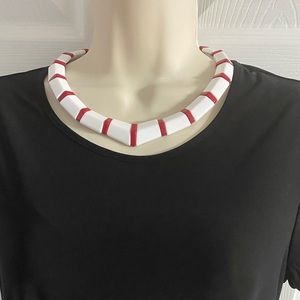 Red & White Necklace